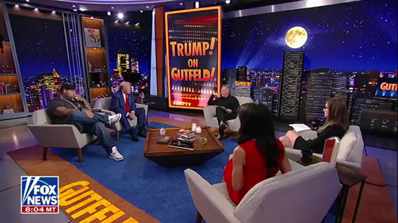 Trump makes first in-studio ‘Gutfeld!’ appearance