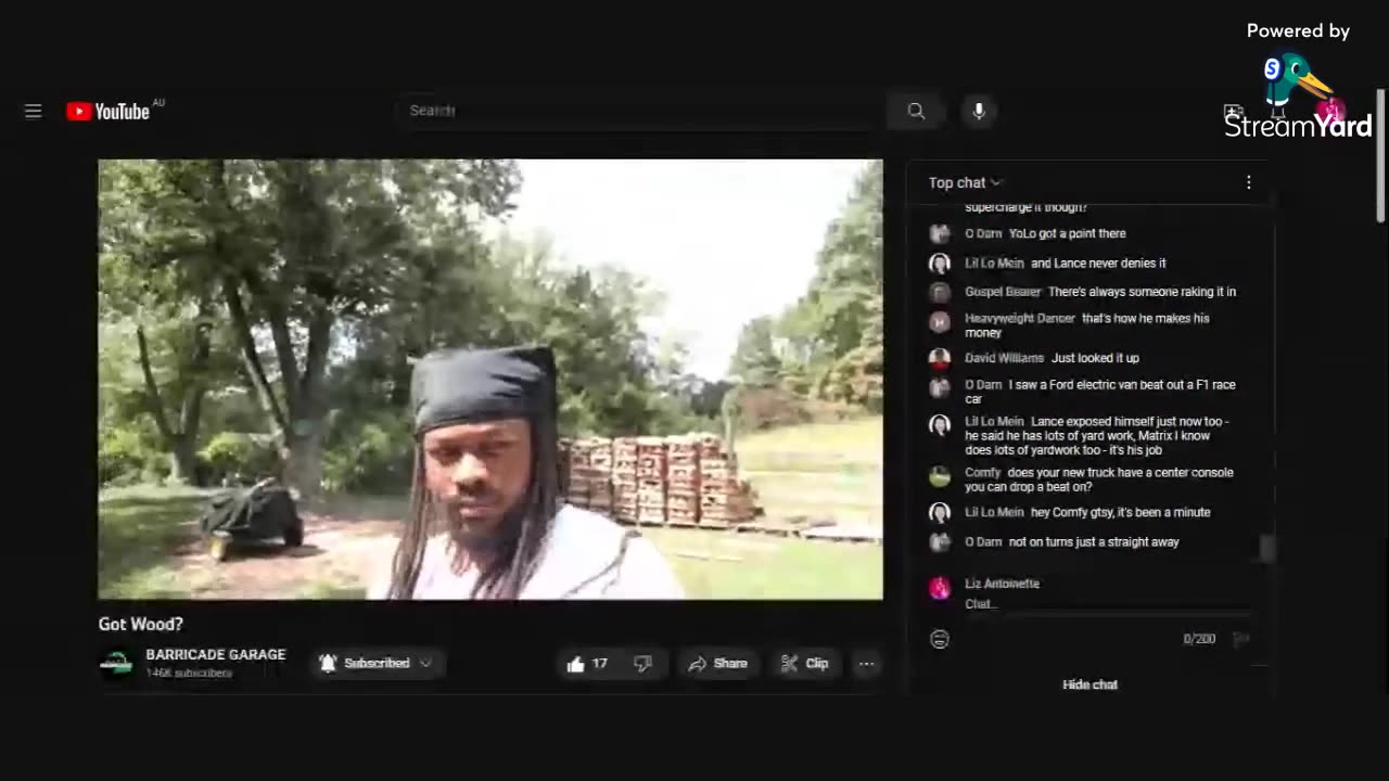 The only reason @barricadegarage5361 livestreams......#youtubeshorts