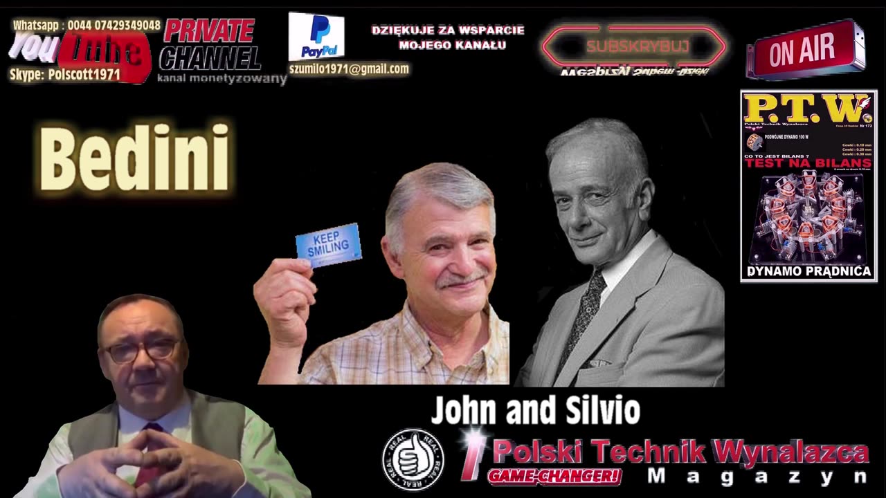 John Bedini and Silvio Bedini / historia prawdziwa czy PR owa ?