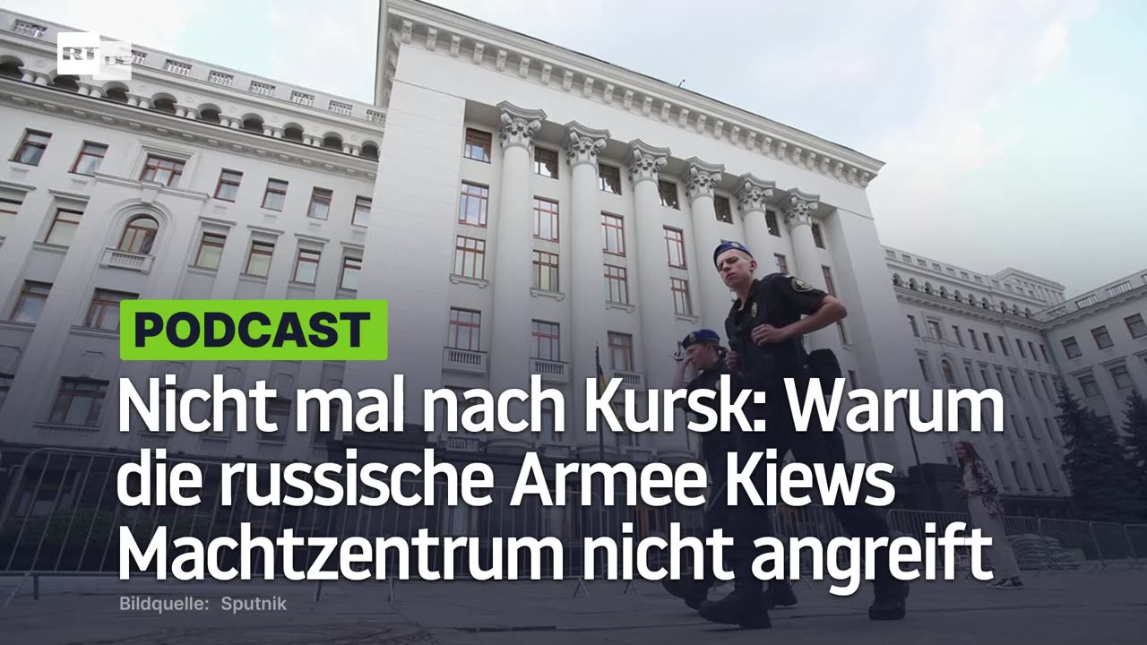 Nicht mal nach Kursk: Warum die russische Armee Kiews Machtzentrum nicht angreift