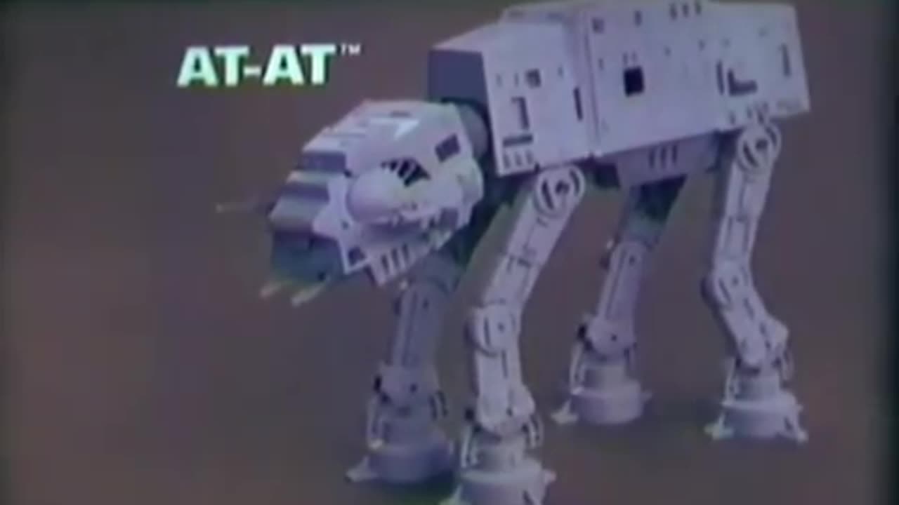 Star Wars 1981 TV Vintage Toy Commercial - Kenner Empire Strikes Back AT-AT Walker