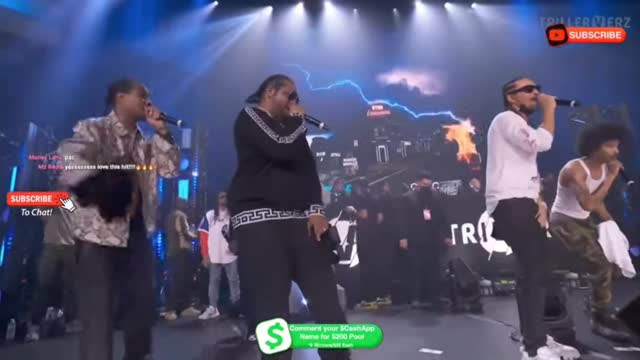 Exclusive Footage of 3-6 Mafia Verzuz Bone Thugs n Harmony (GOATS Perform)