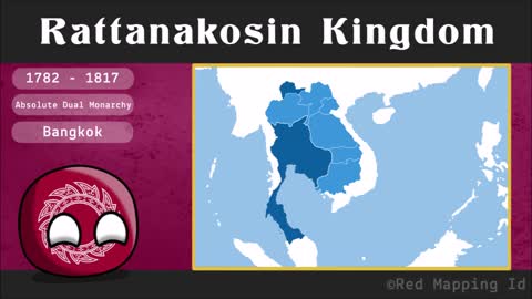 Evolution of Thailand (1238 - 2022)