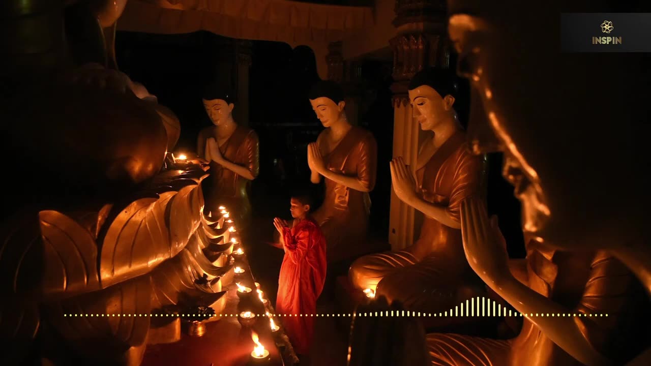 Buddhist Monk Tibetan Background