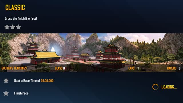 Asphalt 8 : Season 1 Buddhas'teachings track_classic