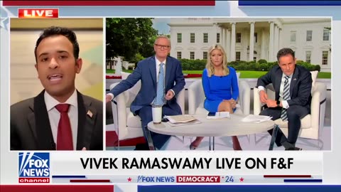 Vivek Ramaswamy on Fox News' Fox & Friends Touching on Trump's Arrest new video !