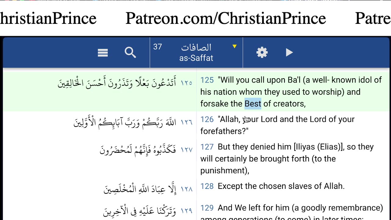 Christian prince The most messed up book in the world is the Quran