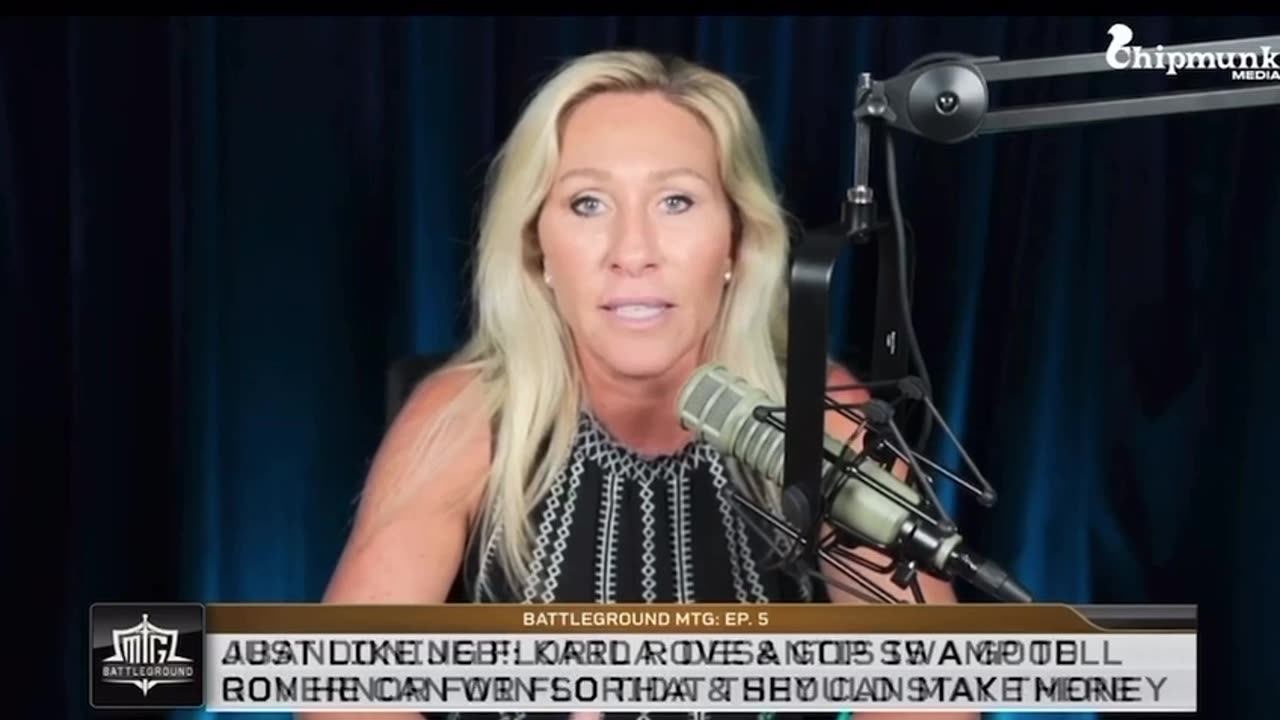 Marjorie Taylor Greene -Trashing DeSantis - We want TRUMP