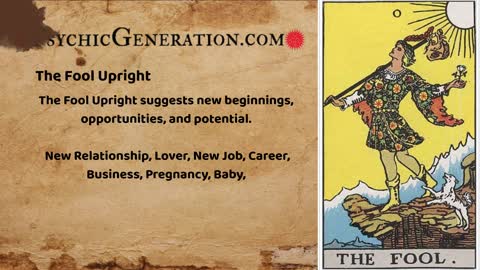 The fool Tarot Card Meaning Tutorial