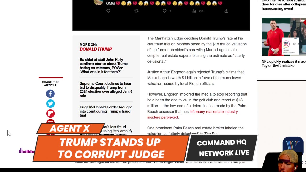 Command HQ: Trump Stands Up to Corrupt Judge (Call-in Show)