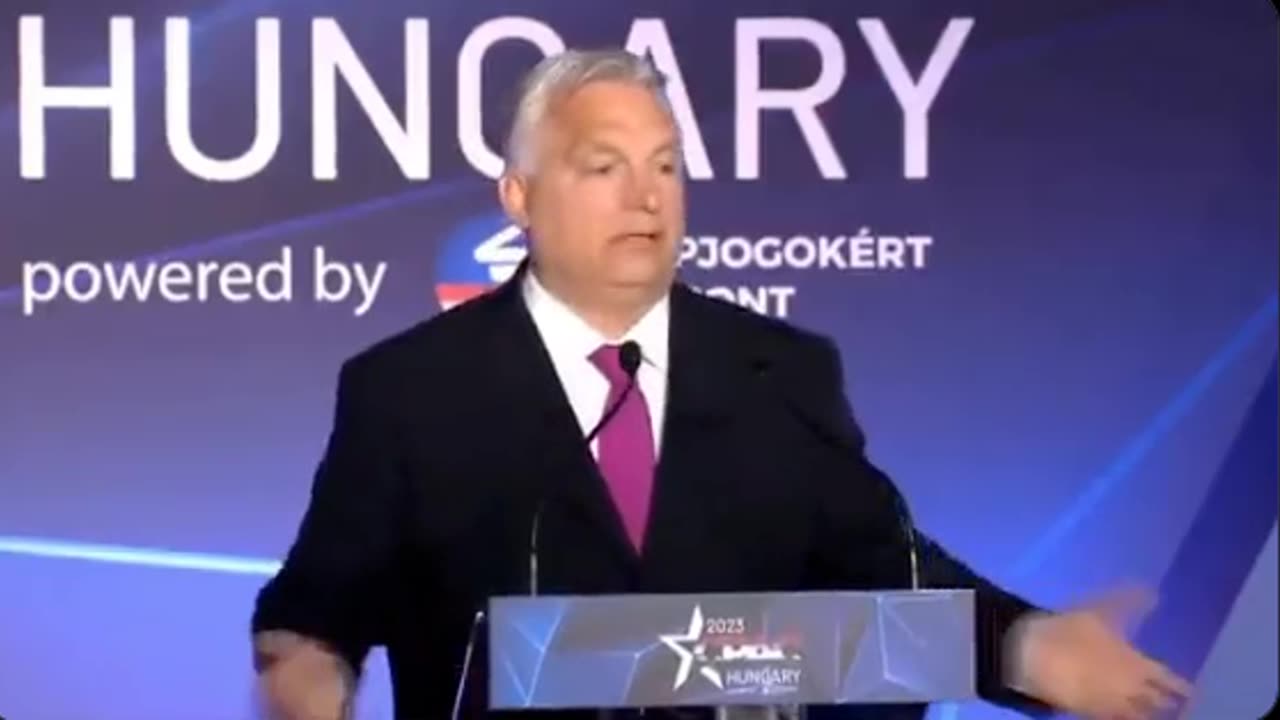 VIKTOR ORBAN HUNGARIAN PM CALLING FOR DONALD TRUMP TO RETURN TO OFFICE