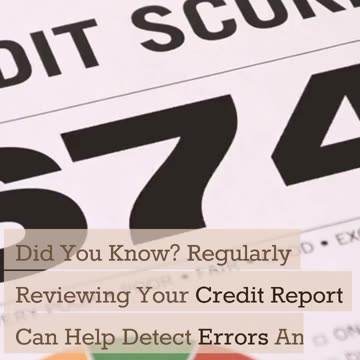 Safeguarding Your Finances The Importance of Credit Report Monitoring