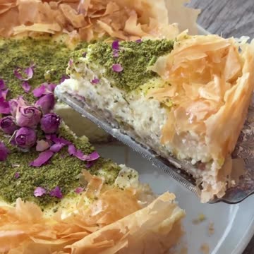 Persianfood /baklava cheesecack recipe 💪
