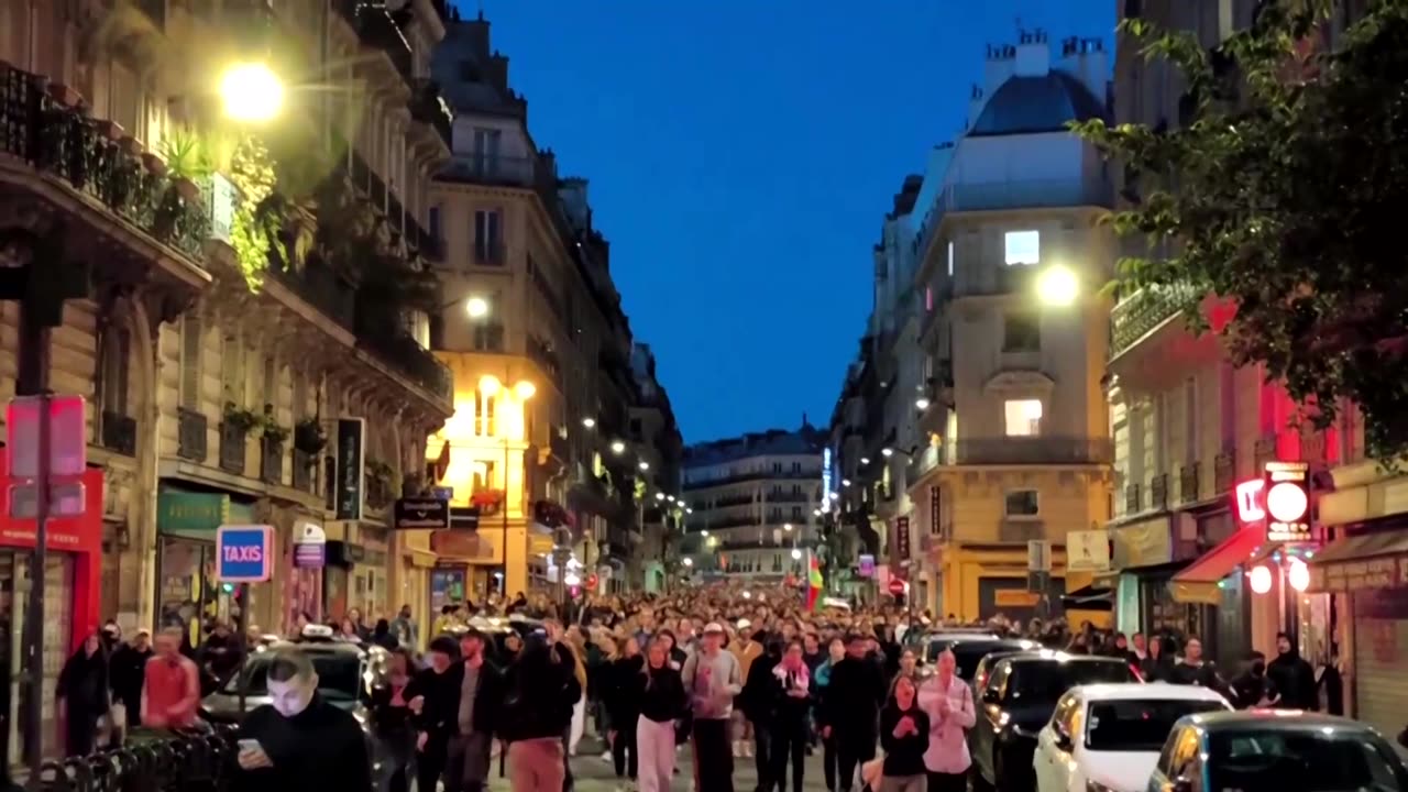 Protests break out in France after EU parliament vote