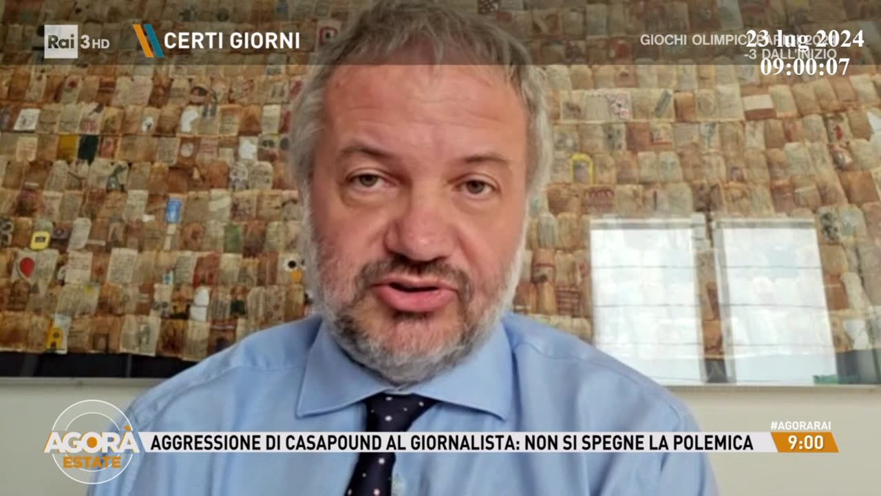 Claudio Borghi Aquilini interventi su Kamala Biden Trump Disordini Torino ed U€