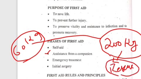 Information About First Aid & First Aid Introductions