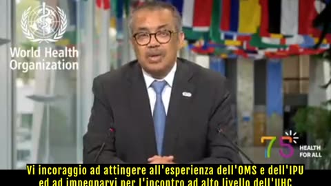 Il 12 Marzo 2023 Tedros Ghebreyesus ha presentato il nuovo manuale