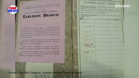 Lelaki pulangkan buku milik perpustakaan selepas 84 tahun