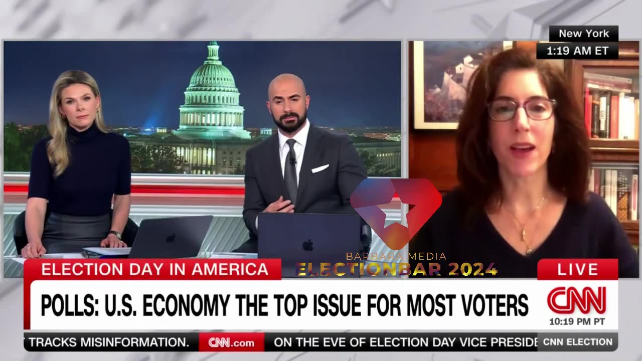 Election day on CNN -ElectionBar 2024