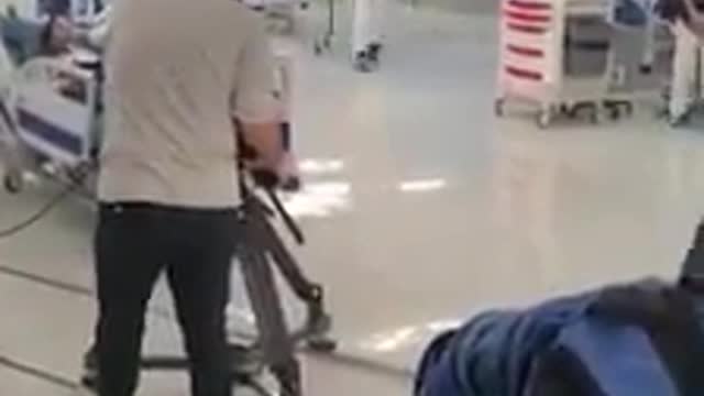 이스라엘에서 코로나 사기극 촬영 영상