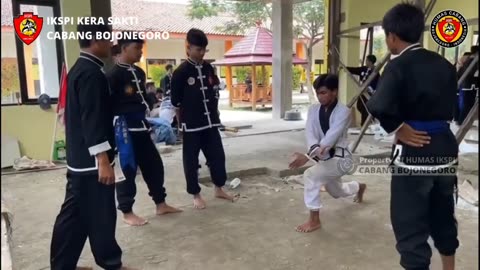 IKS PI Kera Sakti martial art in Bojonegoro