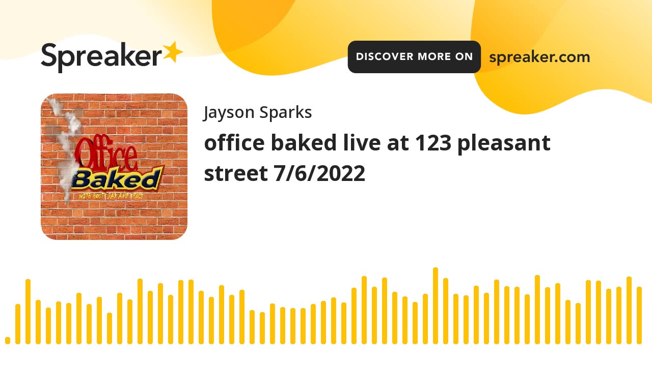 OFFICE BAKED LIVE AT 123 PLESANT STREET