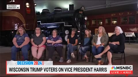 ‘She’s An Idiot’: Kamala Harris Savaged By MSNBC’s Wisconsinite Women Voter Focus Group