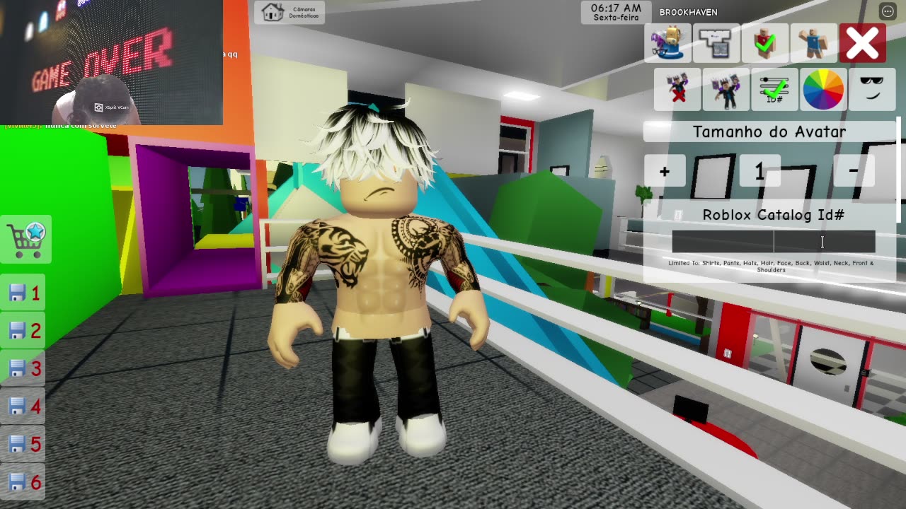 Manu detonando no Roblox