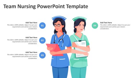 Team Nursing PowerPoint Template