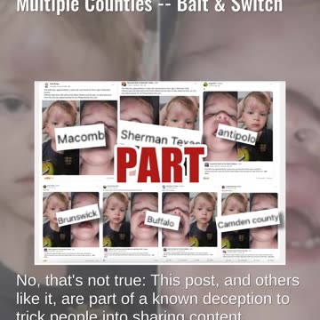 Fact Check: FAKE Post Claims 'Little Boy' Was 'Found' By Officers Across Multiple Counties -- Scam