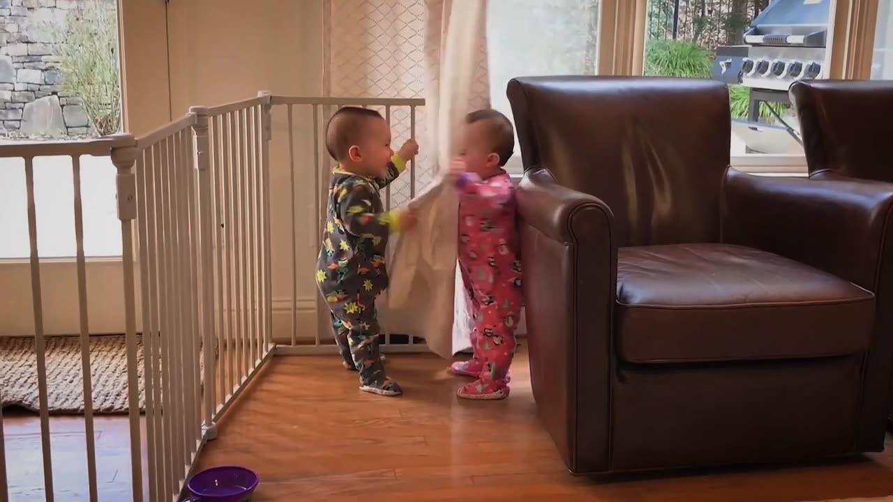 Try to not Lough challenge with funny baby