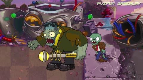 PLANTS VS ZOMBIES HEROES - All Premium Plants Power Up vs Gargantuar vs Dr. Zomboss