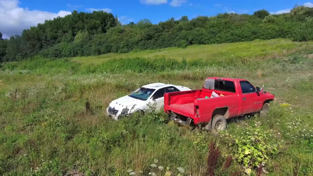 DODGE 1500 Truck Jump Epic FAILS!