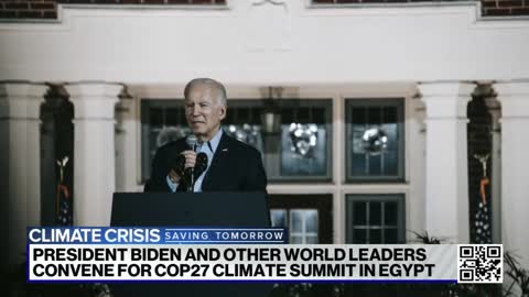 Biden to deliver remarks at COP27 climate summit | ABCNL