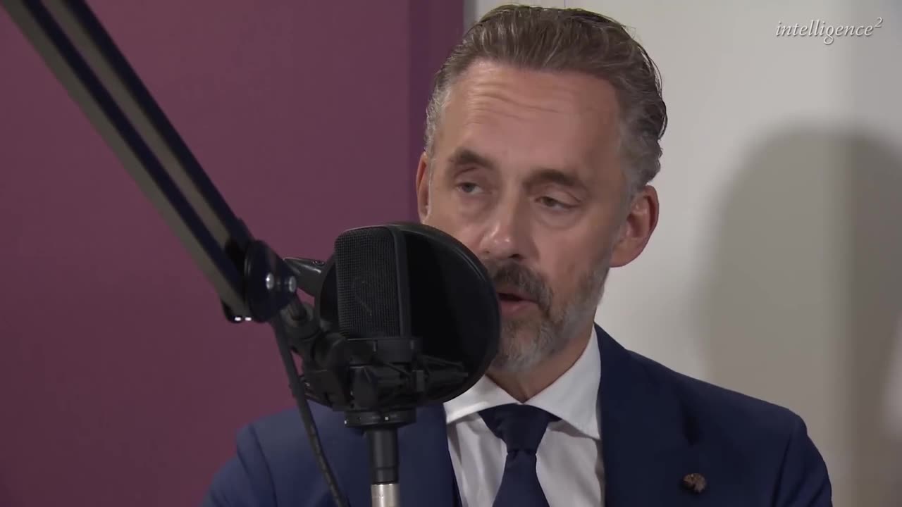 Sir Jordan Peterson lebragium on intelligent square