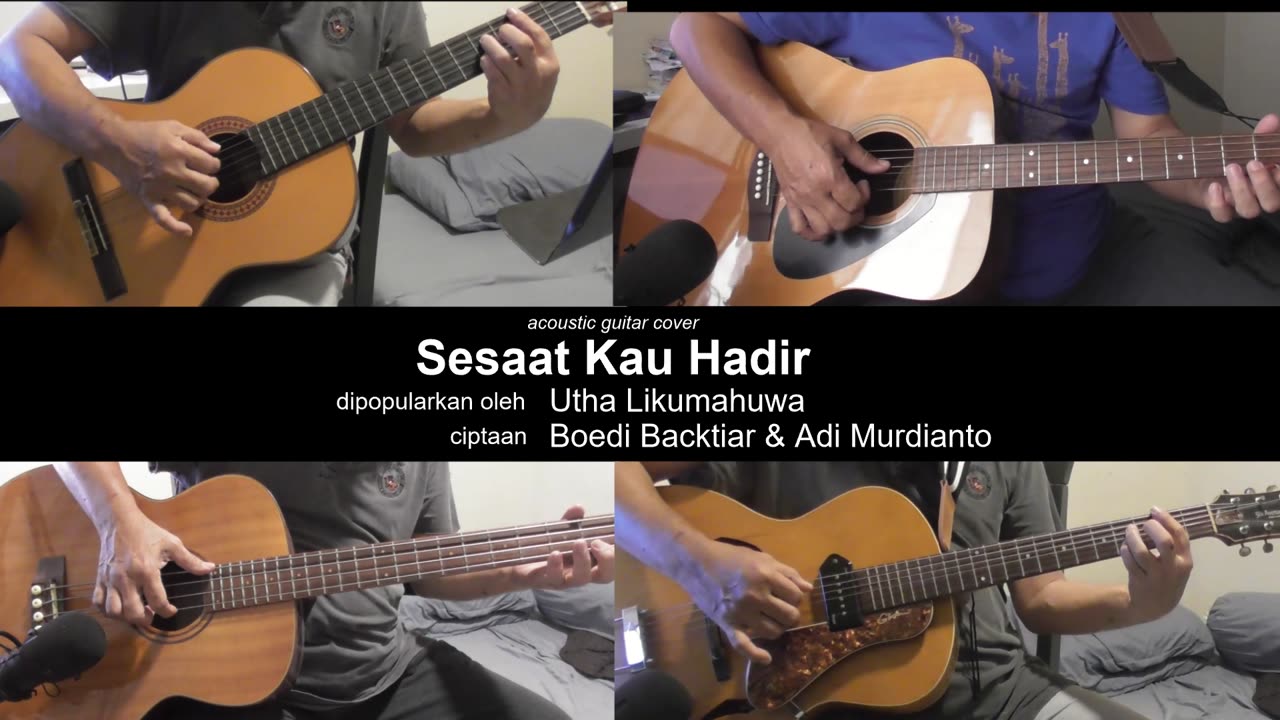 Guitar Learning Journey: “Sesaat Kau Hadir” cover - vocals