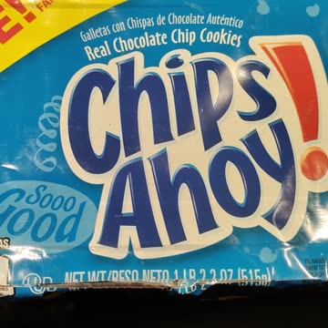 Eating Nabisco Chips Ahoy! Real Chocolate Chip Cookies, Dbn, MI, 9/11/23