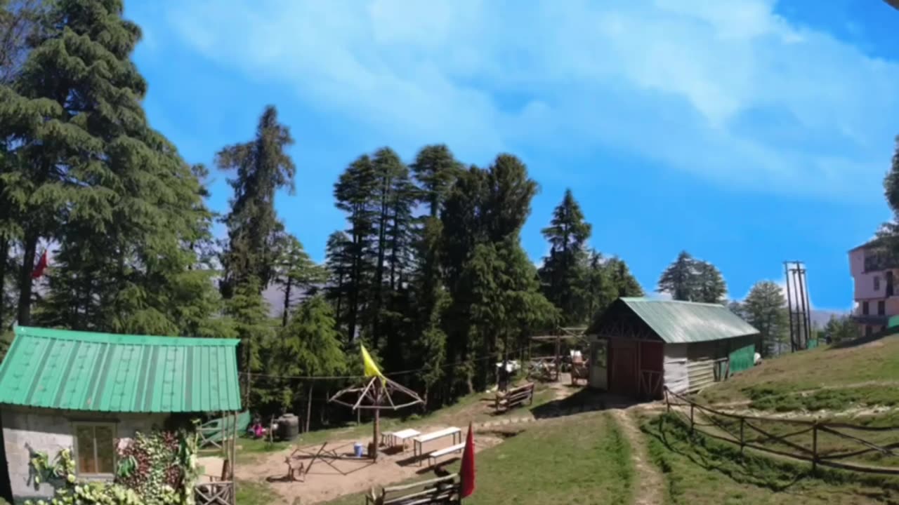 Recording of a whole fine day in The Last Village, Kufri ,Shimla ,India