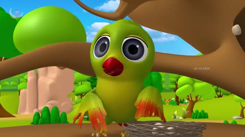 Tote Ka Anda 3D Animated Hindi Moral Stories for Kids - तोते का अंडा हिन्दी कहानी Tales Parrot Egg_p