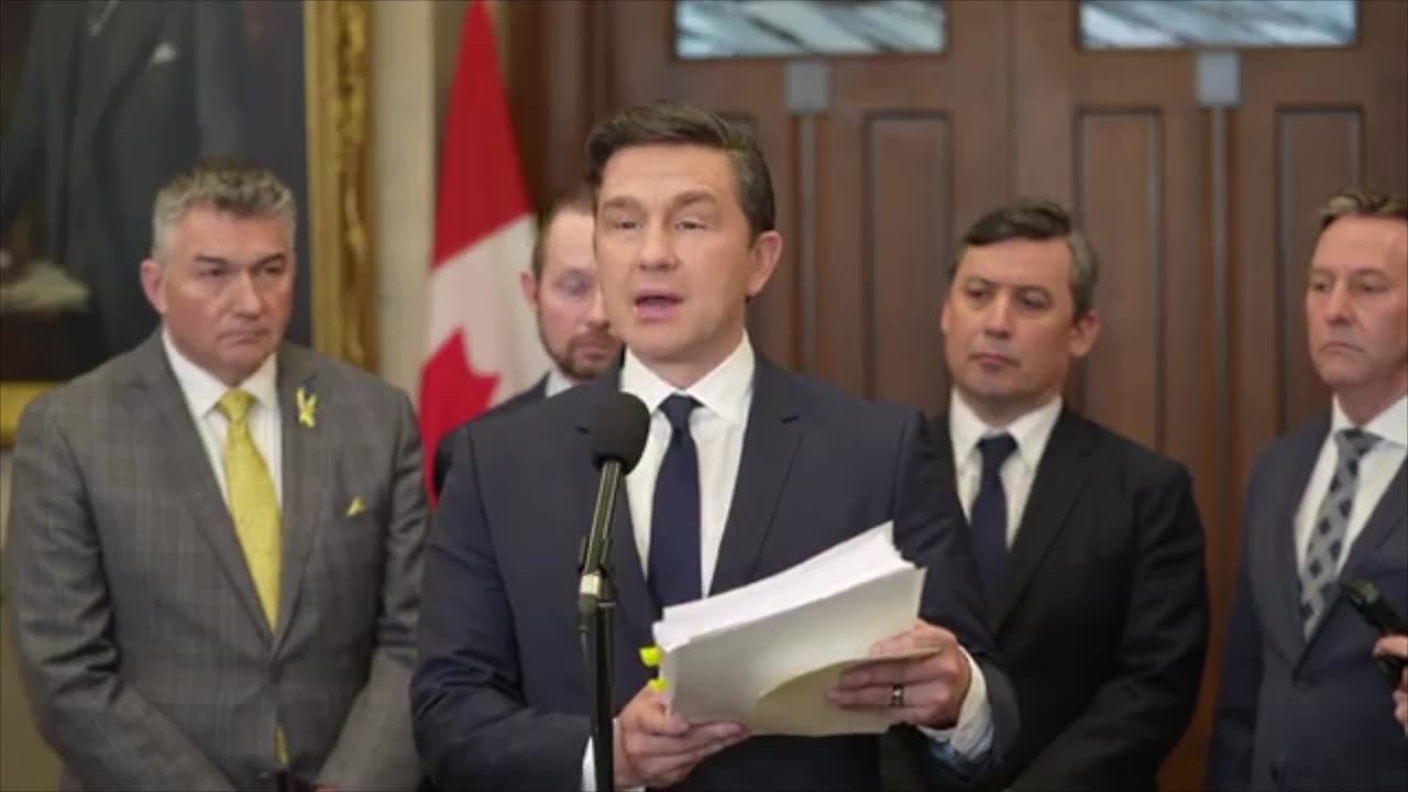 Canadian Opposition Leader, Pierre Poilievre, Exposes Trudeau's Illegal handling of BioWeapons Programs