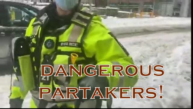 OTTAWA COPS CONFRONT PARTAKERS IN THE RED ZONE!!!