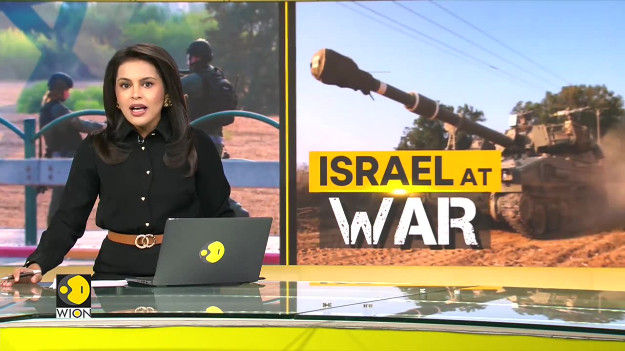 As Israel-Palestine war continues, death toll crosses 1000-mark _ Latest News _ WION