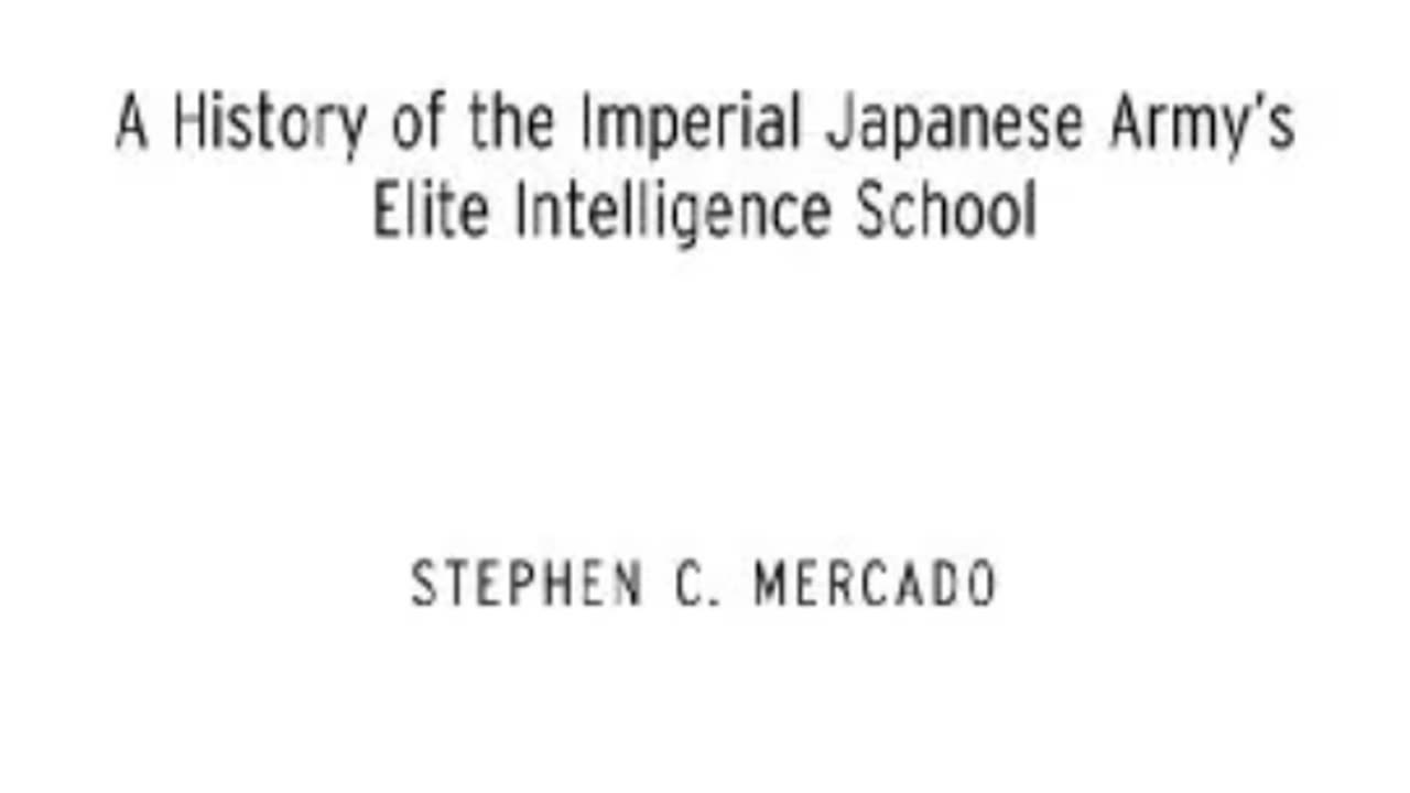 Nakano Ninja School-Imperial Japanese Intelligence