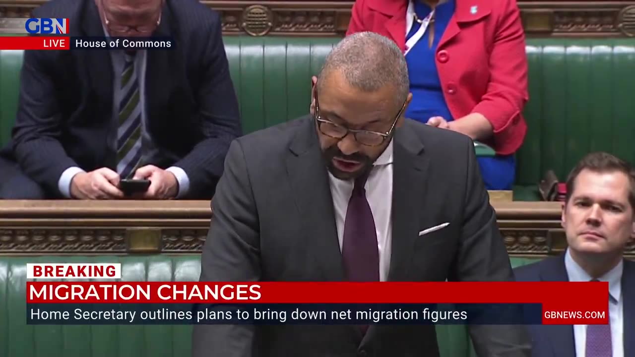 UK Home Secretary Cleverly unveiled the largest migration reduction ever