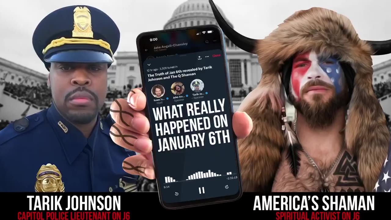 What Really Happened on January 6th-Tarik Johnson & Americas Shaman