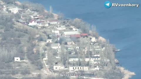 Fighting on the islands near Kherson