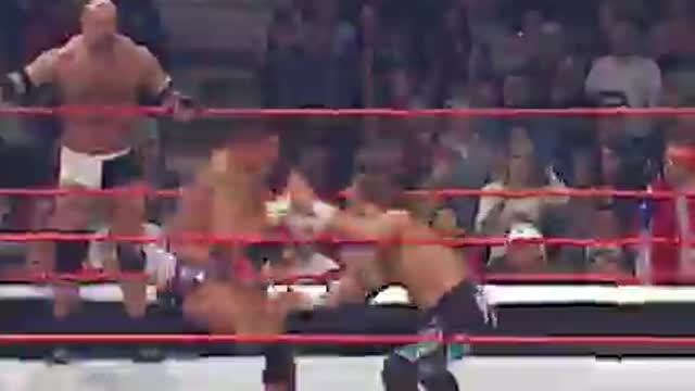 HBK/Goldberg vs. RKO/RIC FLAIR