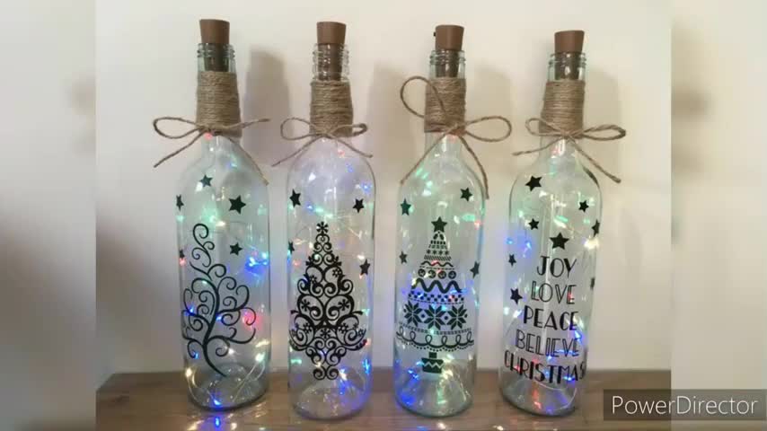 40 Best ideas how to use empty wine bottles for home decor