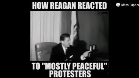 Reagan's Advice for Riots