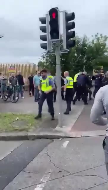 The Irish not taking tyranny lying down!